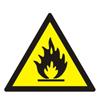Предупреждающий знак безопасности: Пожароопасно. Легковоспламеняющиеся вещества