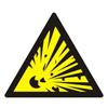 Предупреждающий знак безопасности: Взрывоопасно